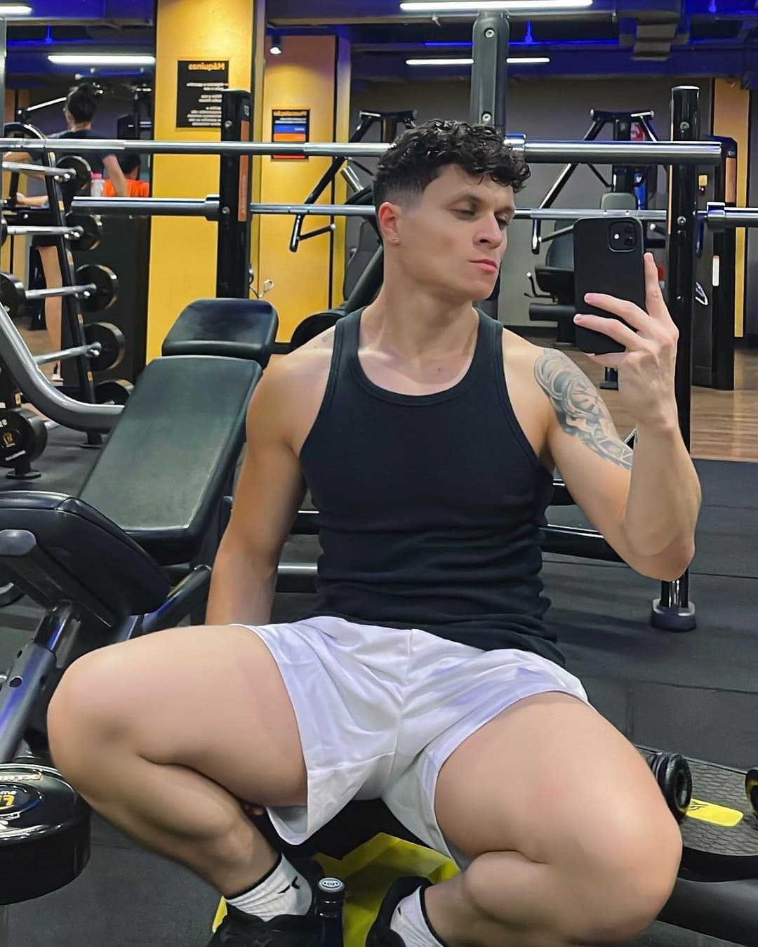 João Silva treinando